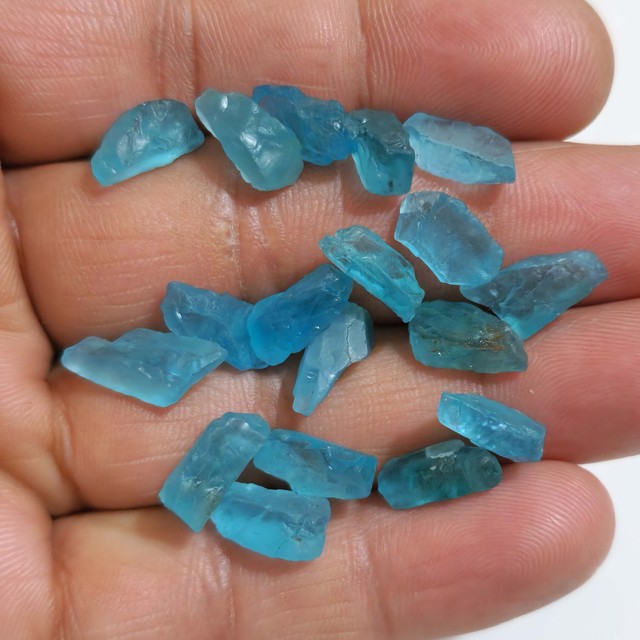 Blue Apatite Raw Gemstone