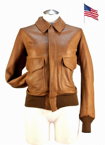Jacket Aviatrix Leather A-2 Cockpit USA 