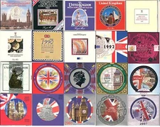 Royal Mint BU Brilliant Uncirculated Coin Year Set 1982 To 2023 BIRTHDAY , ANNIV
