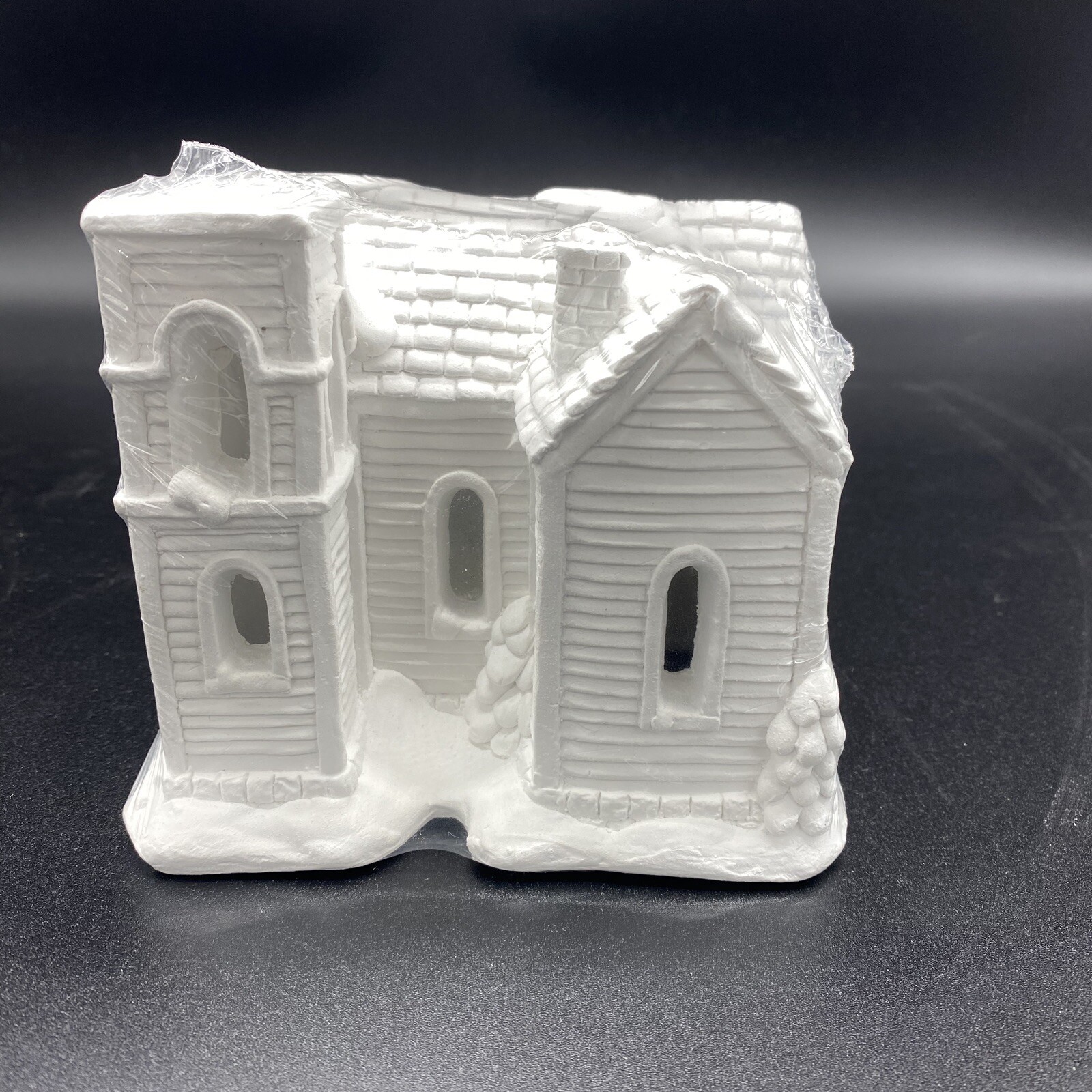 California Creations 97002 Country Cathedral Ready To Paint Christmas