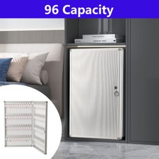 Storage Box Lockable 96 Bits Wall Mounted Key Cabinet Box Security 635*55*400mm