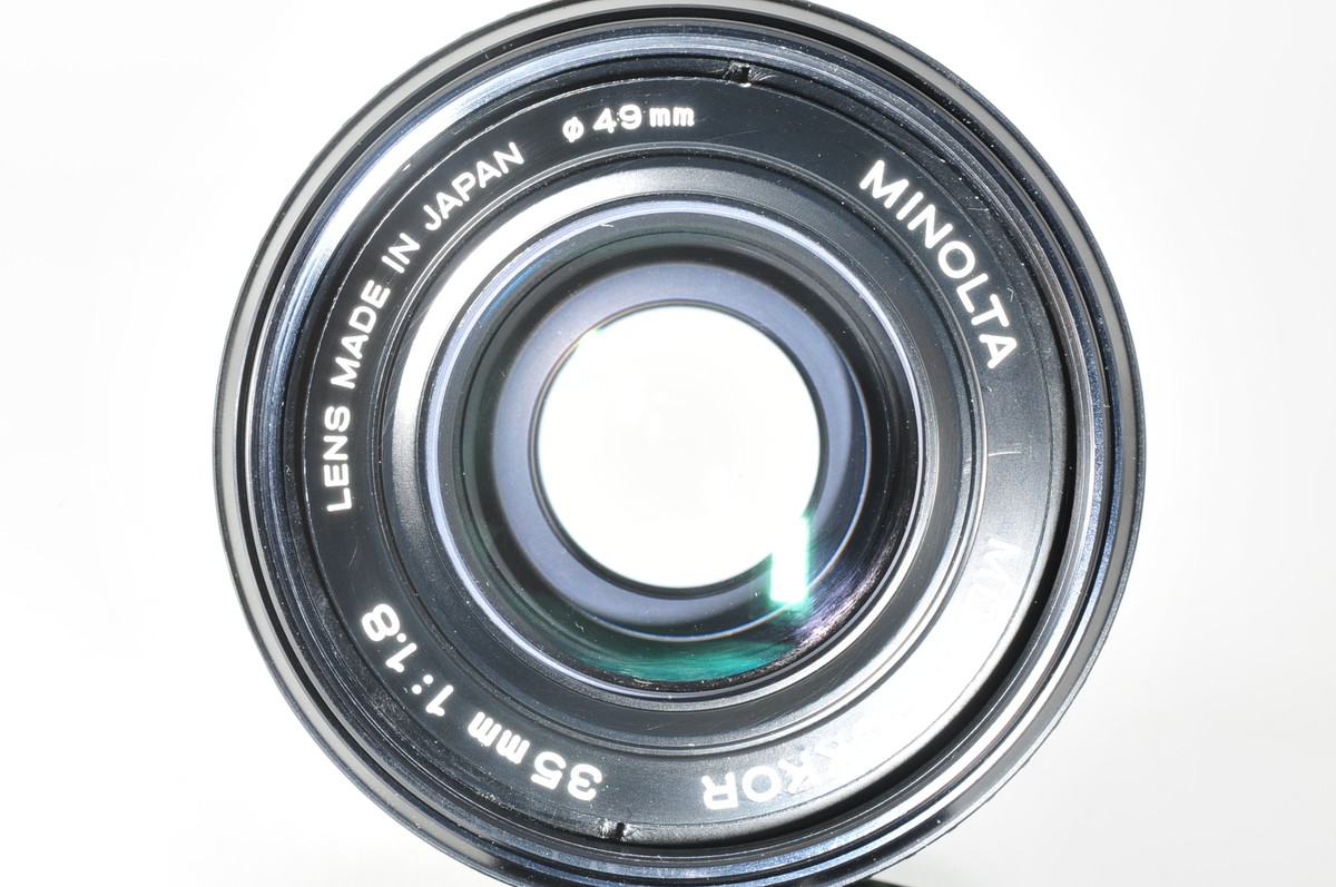Near MINT] Minolta MD W.Rokkor 35mm F1.8 MF Manual Focus