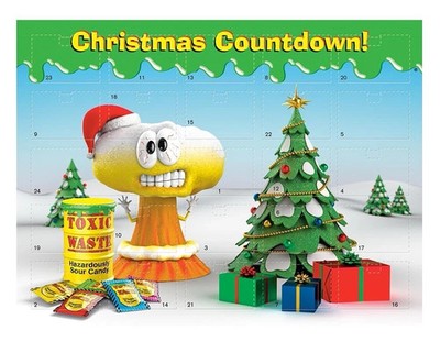 Giftmüll Sour Candy Adventskalender 75g Weihnachten Geschenk 2er Pack