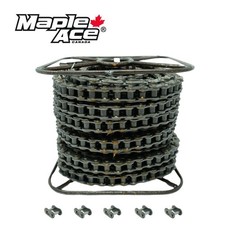 #60 / 12A Roller Chain 3/4” Pitch 50 FT with 5 Connecting Links