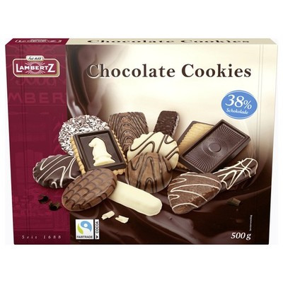 Lambertz Chocolate Cookies Schokoladige Gebäckmischung 500 g