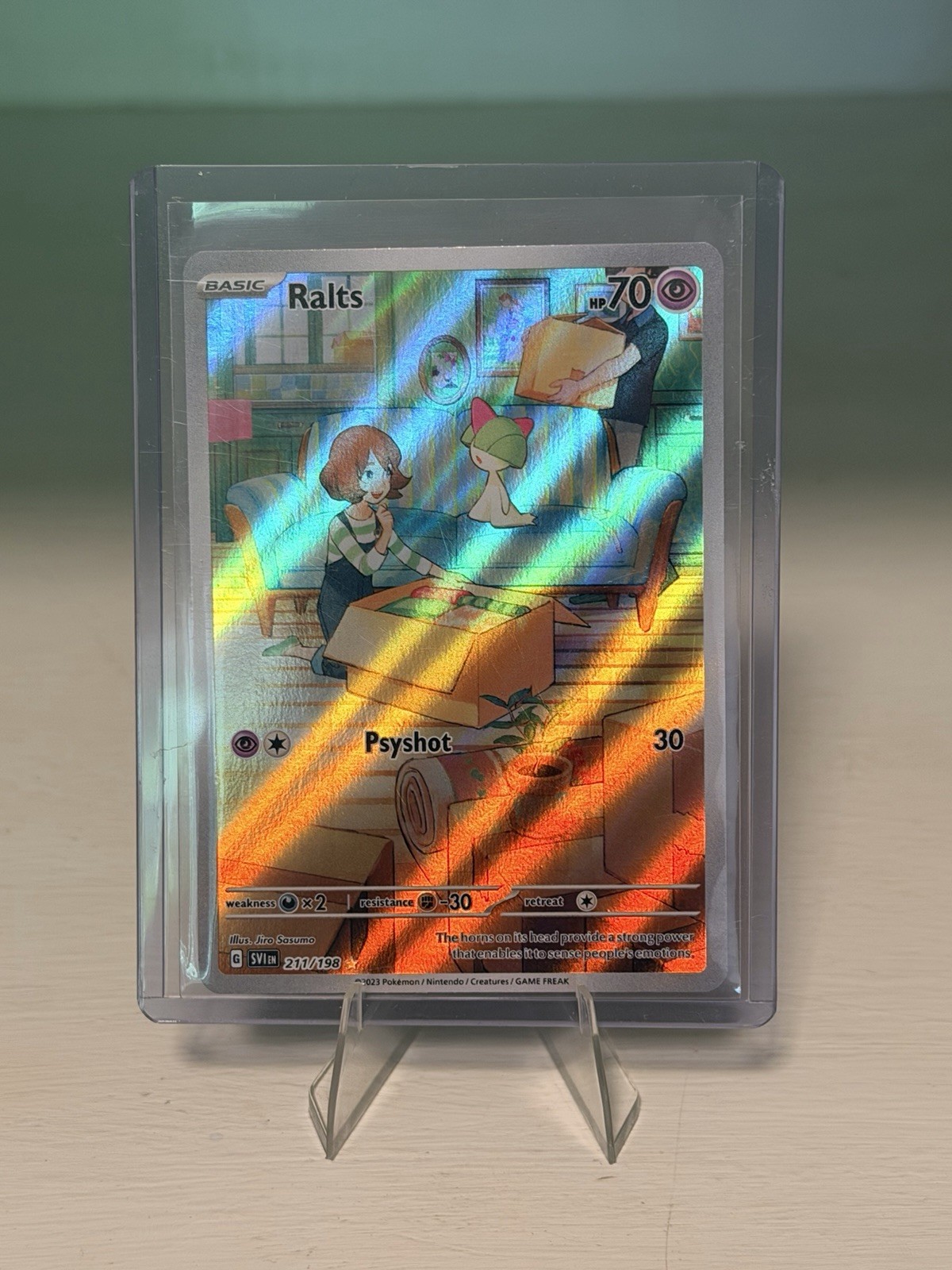 Ralts 211/198 SV01: Scarlet & Violet Base Set Holo
