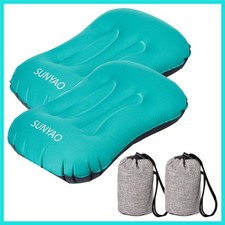 Ultralight Inflatable Camping Pillows - Compressible, Compact, Inflatable, Co...