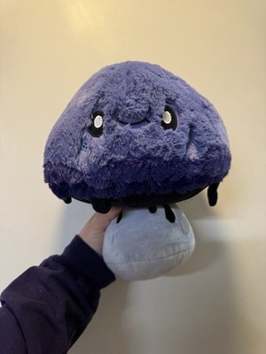 Squishable Inky Cap Mushroom Plush Mini Stuffed Doll Purple Fluffy 11''
