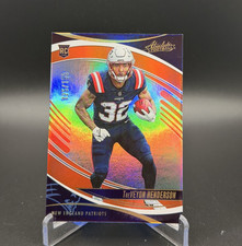 2025 Panini Absolute - Rookies TreVeyon Henderson #188 Spectrum Orange /150 (RC)