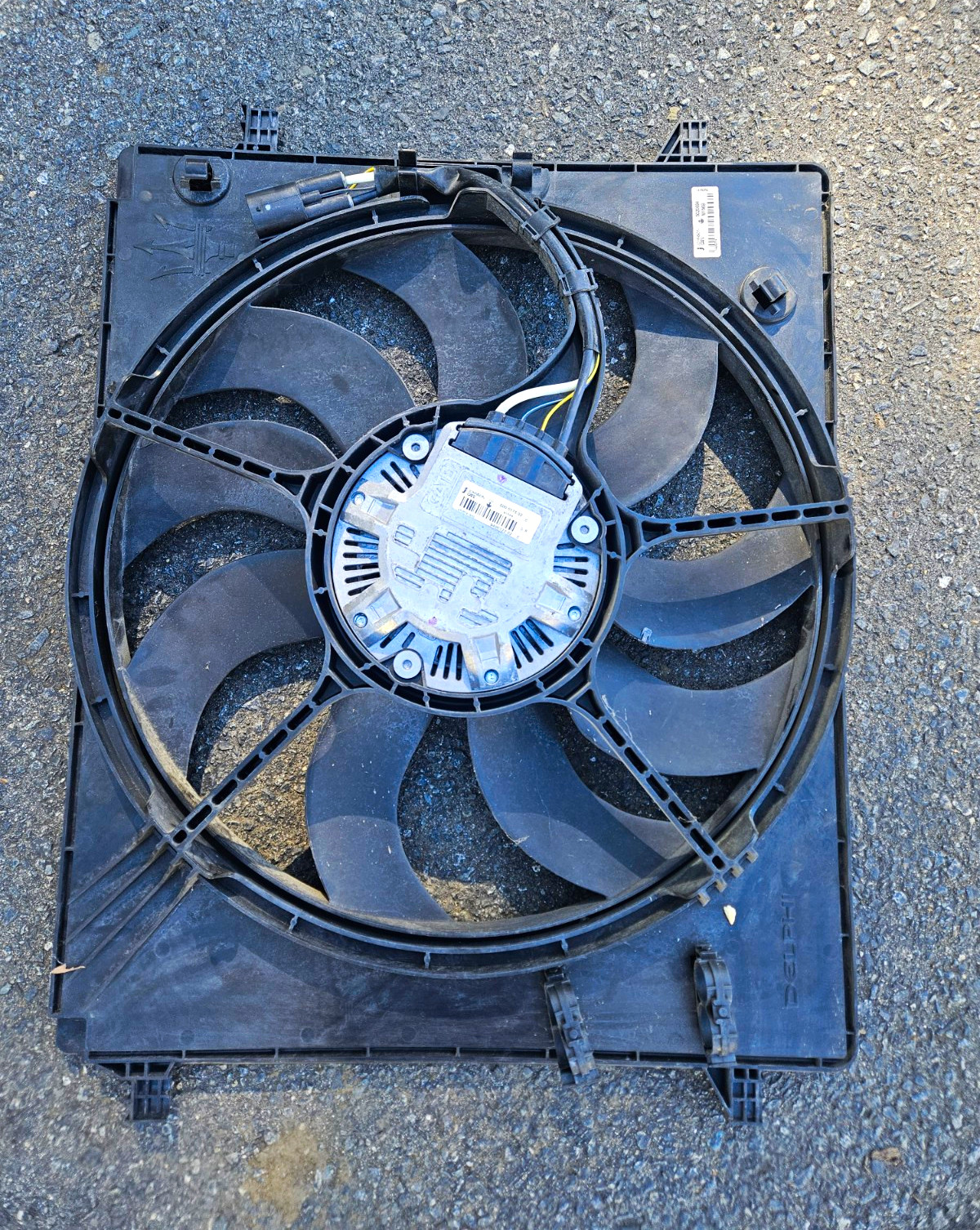 Maserati Ghibli 2014-2017 Fan assemblies Set P/N 500017502