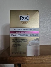 RoC Retinol Correxion Line Smoothing MAX Hydration Cream Day & Night Contour 🔥