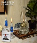 1 Gallon Paraffin Lamp Oil - Clear Smokeless, Odorless, Clean Burning Fuel 706132800012