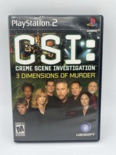 CSI: Crime Scene Investigation -- 3 Dimensions of Murder (Sony PlayStation 2,...
