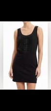American Eagle Women’s Black Lace Front Sleeveless Dress