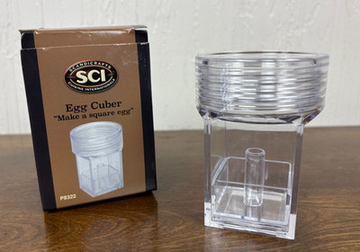 SCI Scandicrafts Cuisine Egg Cuber Kitchen Tool P8322 ''Make A Square Egg'' Boxed