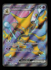 Carte Pokemon Alakazam ex 188/165 ultra rare 151