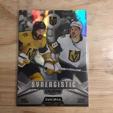 2024-25 Upper Deck Synergy Synergistic Duos Mark Stone/Tomas Hertl