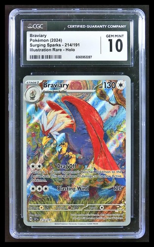 Braviary graded CGC 10 for sale on eBay