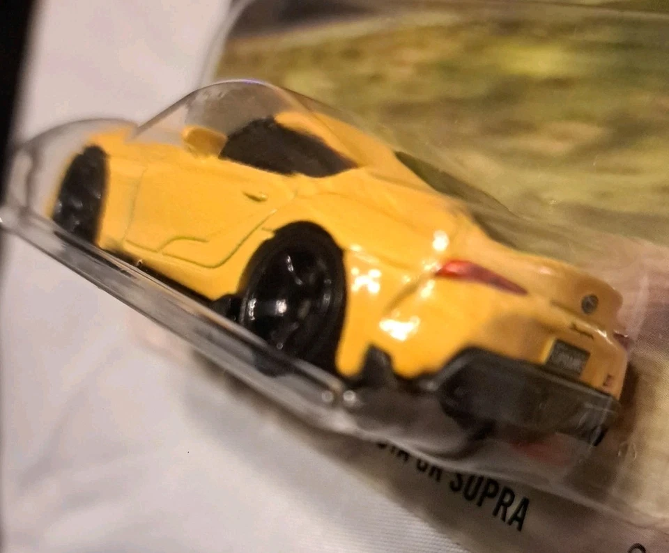 🔥NUEVO 2025 Matchbox '23 Toyota GR Supra Lote de 5 Amarillos, ¡COMO NUEVO! Bonito Foto 4 de 4