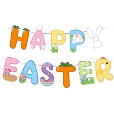 Easter Decor,Easter Decorations,Easter Garland for Mantle,Easter Multi Color