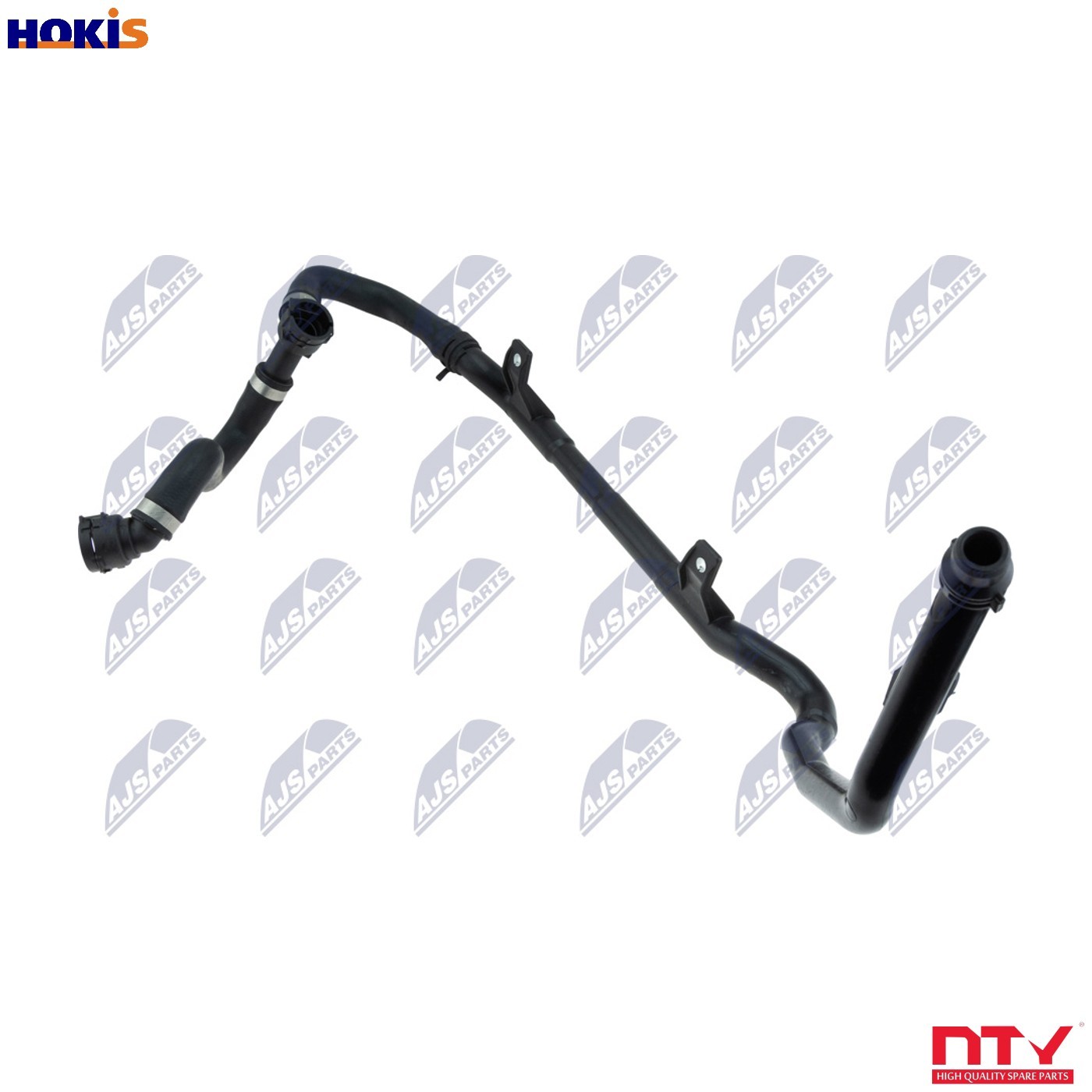 RADIATOR HOSE CPP-BM-038 FOR BMW 1/E9/E87/E82/Convertible/E88 N52B25BF/B 2.5L
