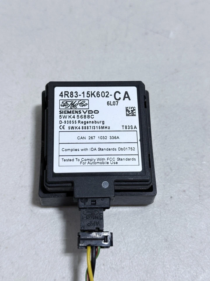 07-15 Jaguar XK XKR X150 TPMS Módulo de control receptor de presión de neumáticos OEM #3579 Foto 3 de 4