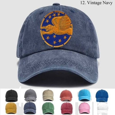 Customized Embroidered Hat Usaf 99th Fts Fighter Heritage Randolph, Trucker Hat