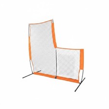 L Shaped Batting Net Large 7x7ft Baseball Training Net Easy Set Up