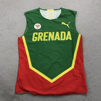 Grenada Jersey Mens Small Puma Olympic London 2012 Track Field Uniform TEAM Uni