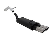 Novus Sportendschalldämpfer für VW Golf IV (1J) 2 x 76mm SR-Design