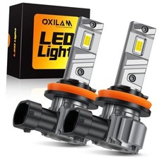 Latest H11 Bulbs Fog Lights, H8 H9 H16 Lights 80W Super Bright 6000K Cool