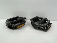 Vintage 1990’s Free Agent LU-313 BMX Racing Pedals Set 1/2” Black HTF