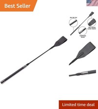 Lightweight 18'' Leather Riding Crop for Equestrian Sports - Quality