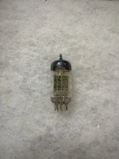 Tungsram 12AU7 ECC82 Foil Disc Getter, Long Welded Plate, Super Rare