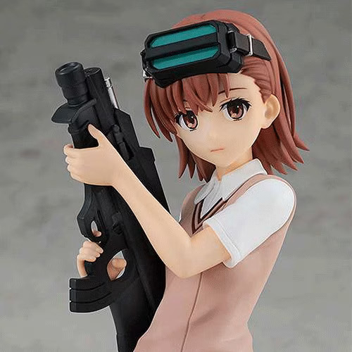 Figurine Railgun Sisters Pop Up Parade statuette manga de collection pour vitrine Otaku