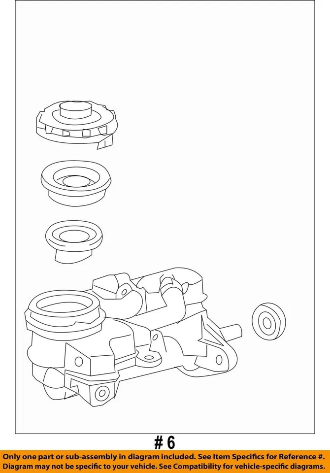 Главный цилиндр Honda Insight 10 11 12 13 14 - Изображение 4 из 4