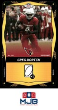 2025 UNO Elite Core Edition - Yellow Greg Dortch #050
