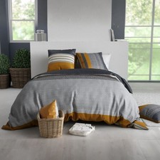 Parure de lit 220x240 cm Coton 57 fils Elka