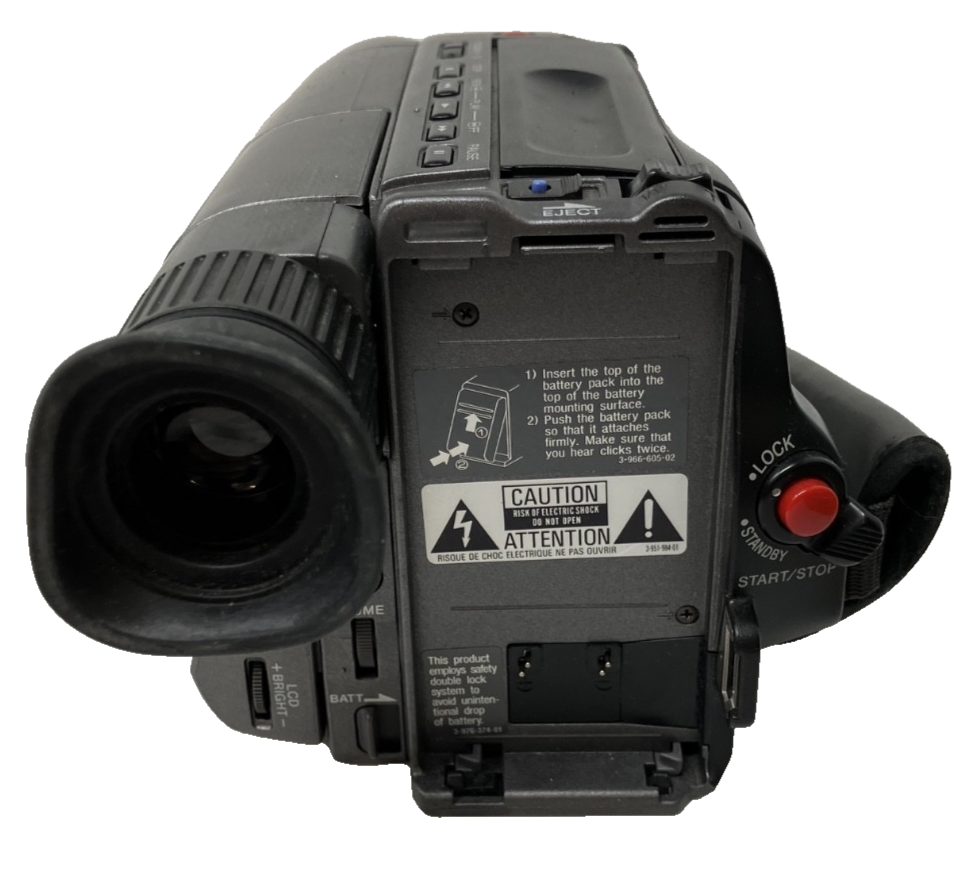 Sony CCD-TRV12 Handycam Vision Video8 Camcorder 27242517509| eBay