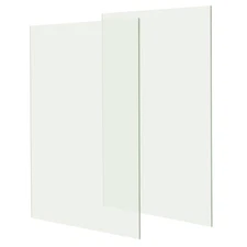 2Pcs Transparent Acrylic Sheets 1/8"Thick Plastic Sheets 8x12 Inch,Transparent