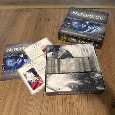 Android Netrunner Card Game + 3 Deluxe Expansion Packs C&C, O&C, H&P. Complete