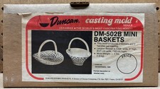Vintage Duncan Mini Baskets DM-502B Slip Cast...