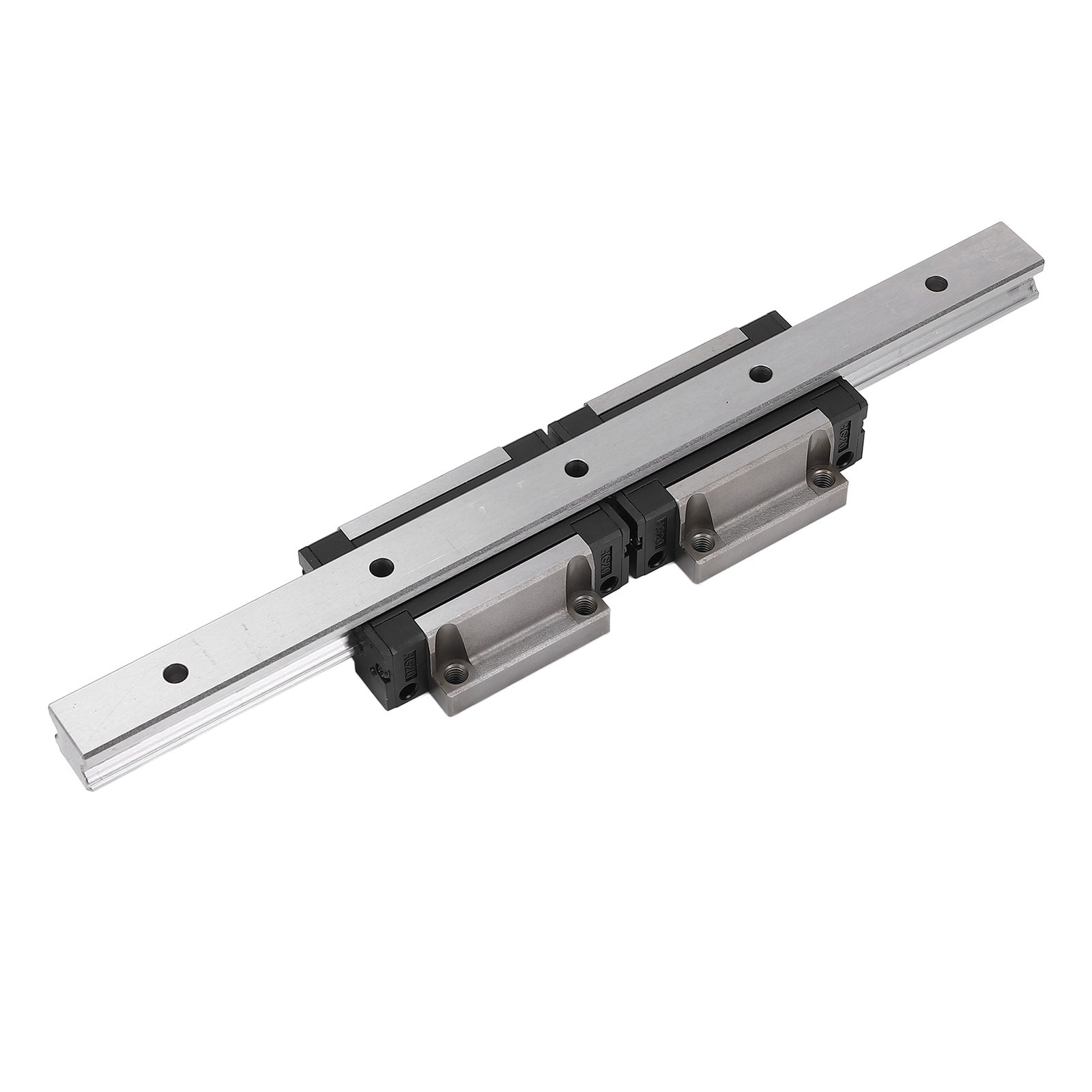 Linear Sliding Guideway with 2PCS HGW20CC Blocks 300mm Bearing Steel Linear