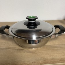 AMC Topf mit Deckel – Visiotherm 2,1 Liter Durchmesser 20 cm Höhe 8,4 cm