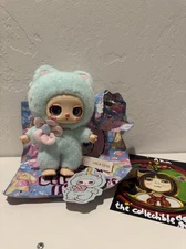 Liila’s Lucky Cat V1 Confirmed Kitty Mint Pendant Plush Liila