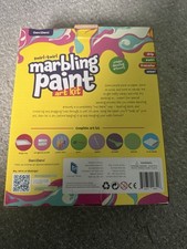 Dan Darci Marbling Paint Art Kit for Kids Arts and Crafts for Girls Boys Ages 6