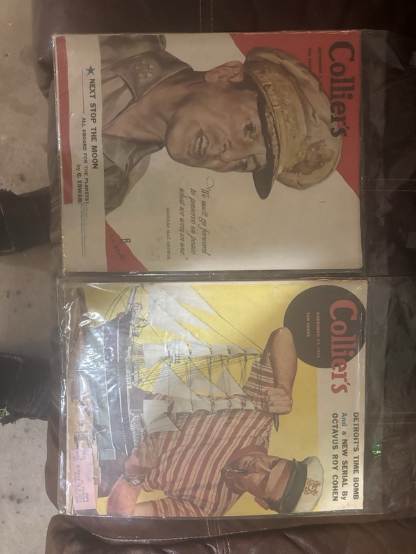 Vintage 4 Lot Very Good Condition Colliers Magazine