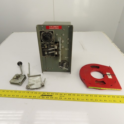 Grob RW-B Band Saw Blade Butt Welder 1/8"-1" W/ Grinder 460V 1PH Parts/Repair