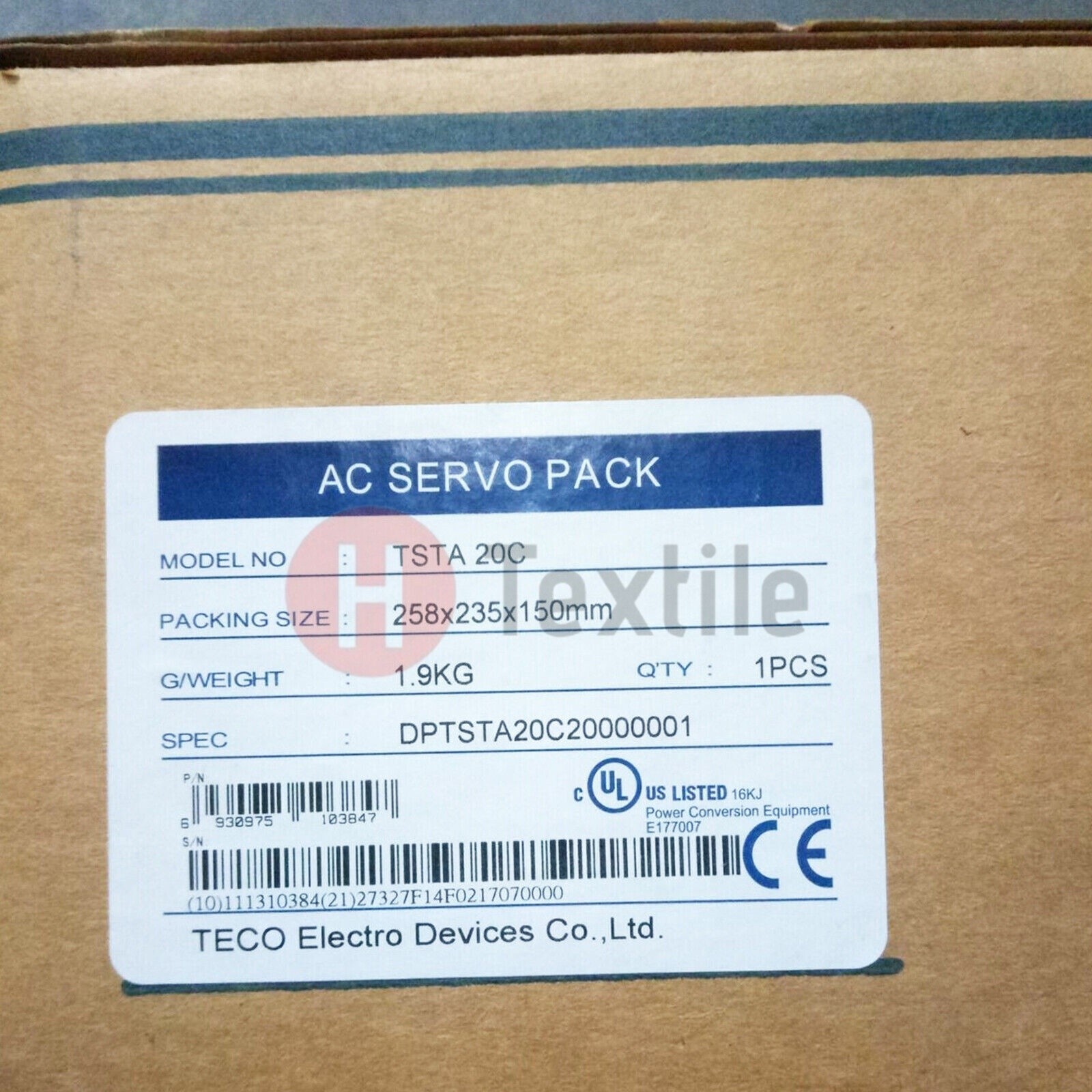 1PCs New In Box TECO TSTA20C Servo Drive Fast shipping *lg