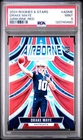2024 PANINI ROOKIES & STARS AIRBORNE RED #ADME DRAKE MAYE ROOKIE RC 13/99 PSA 9